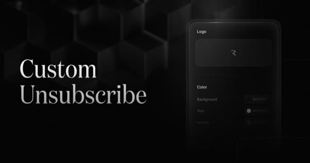 Customize your unsubscribe page